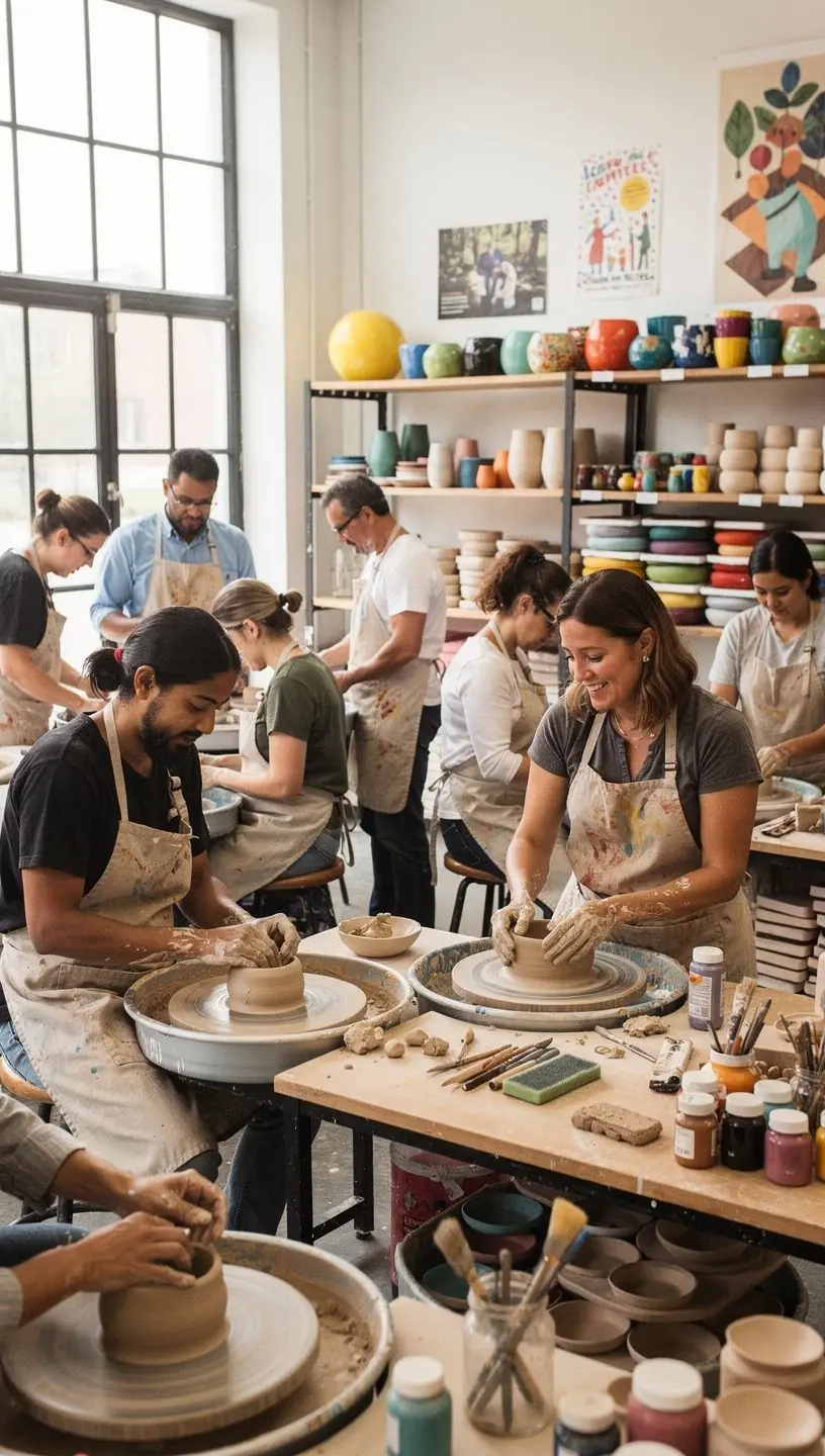 Local artists enhancing community event programming initiatives.